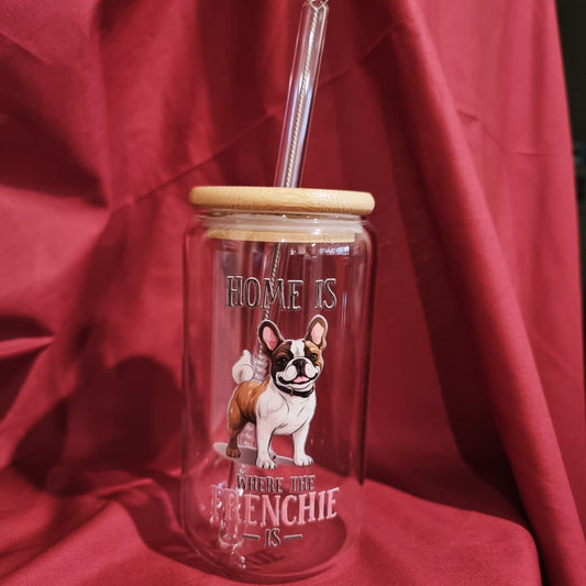 Glass Tumbler - Frenchie